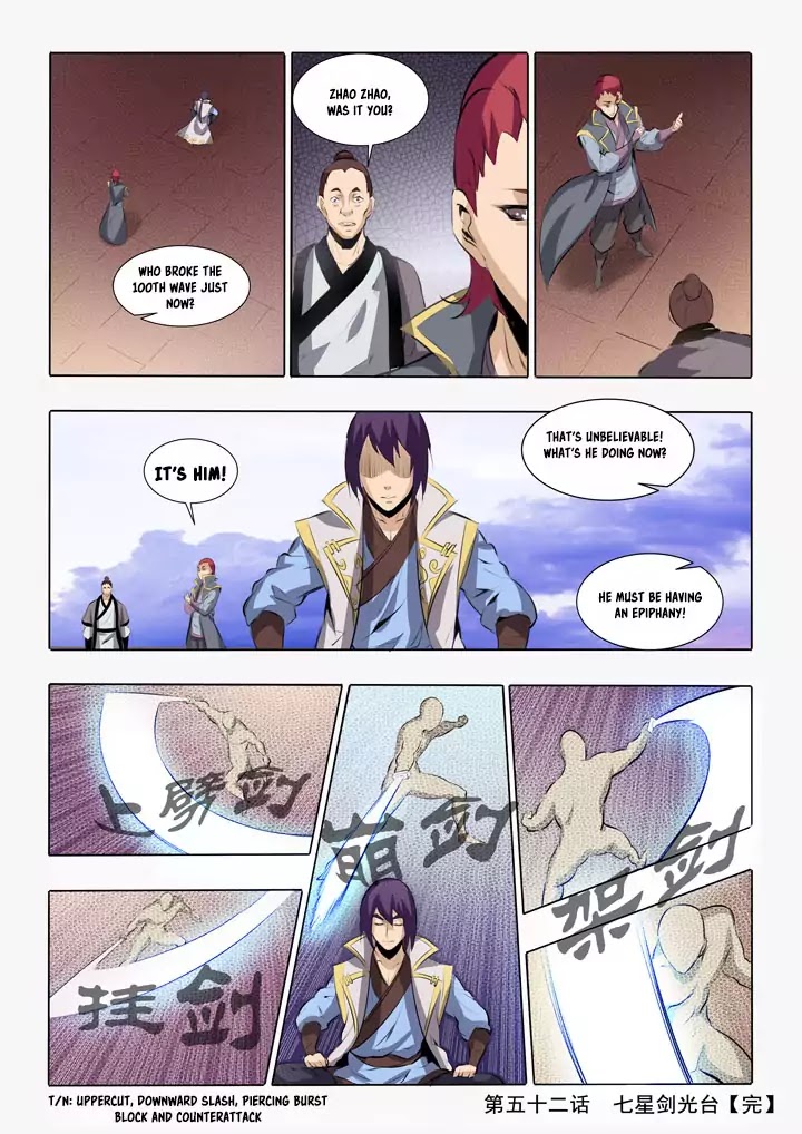 Apotheosis Chapter 52 page 18 - Chapter 52: 7-Star Sword Light Platform New