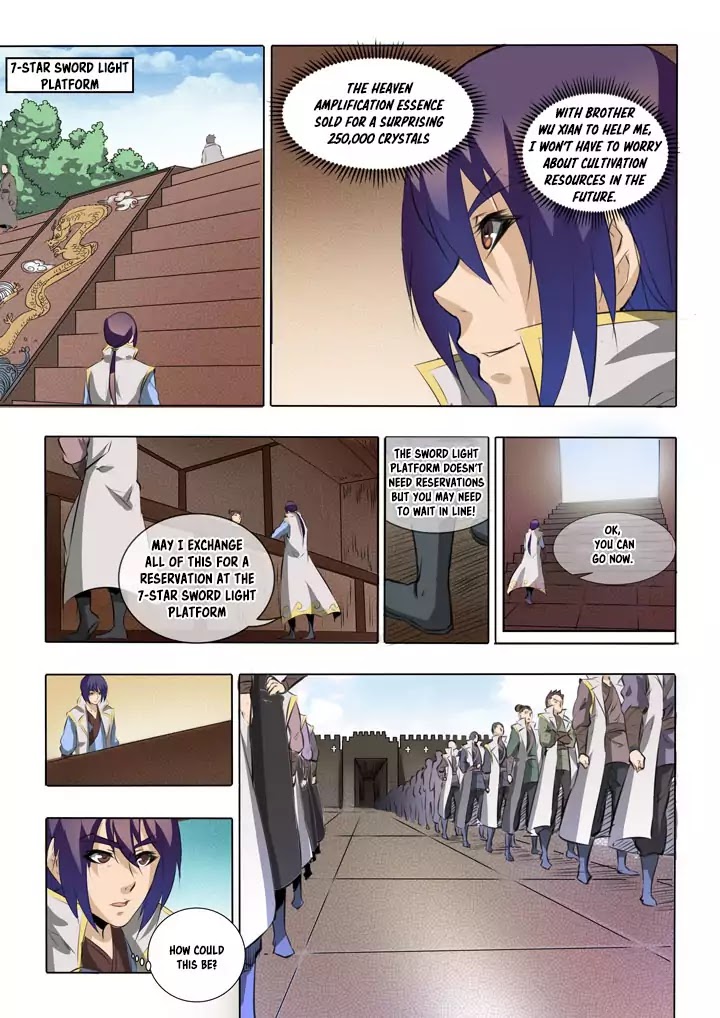 Apotheosis Chapter 52 page 8 - Chapter 52: 7-Star Sword Light Platform New