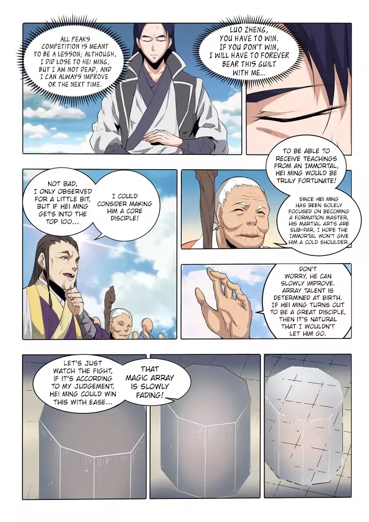 Apotheosis Chapter 58 page 7 - Chapter 58: Sword Steps