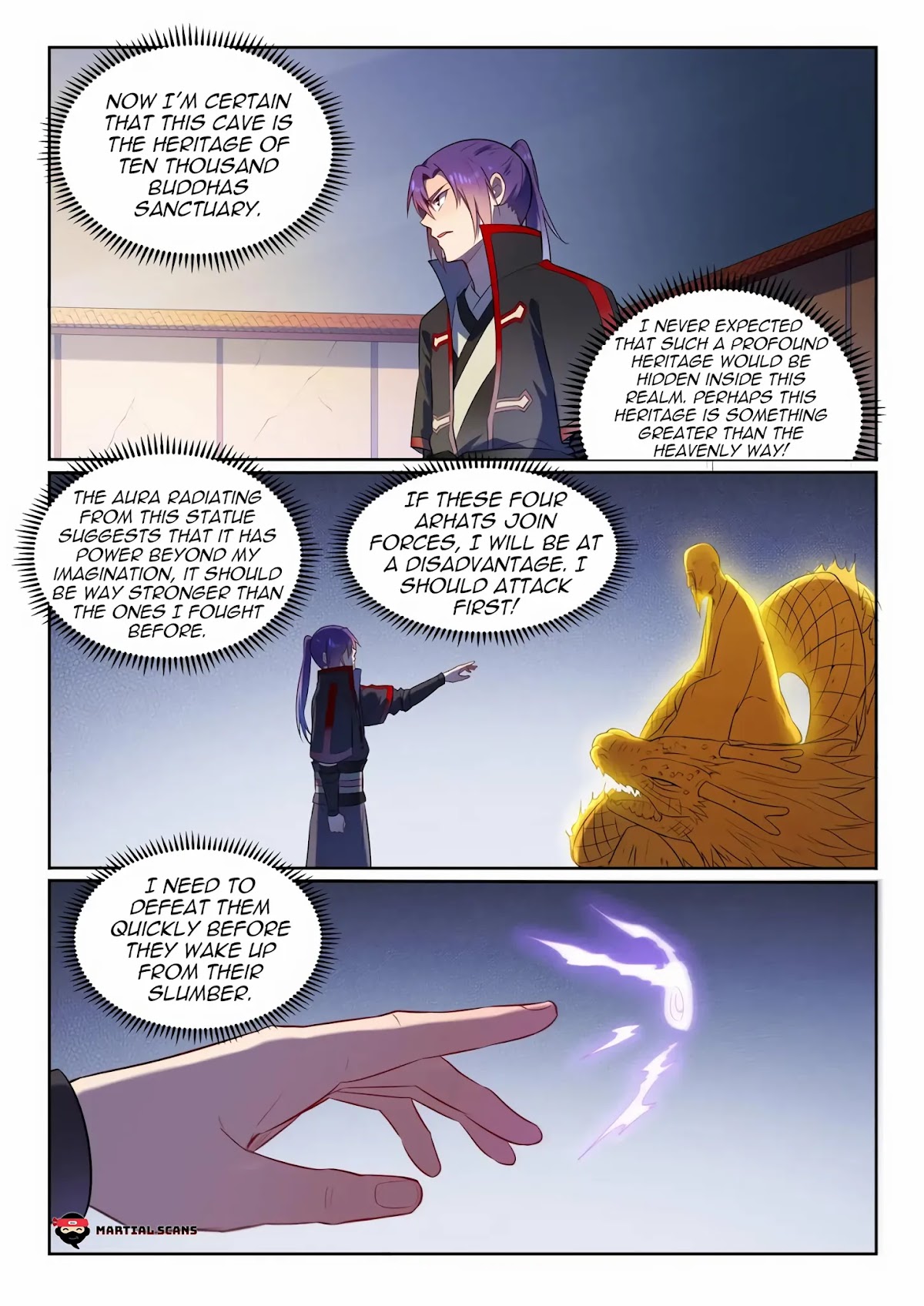 Apotheosis Chapter 582 page 10 - Chapter 582 - Taming Tiger and Taming Dragon Arhat!