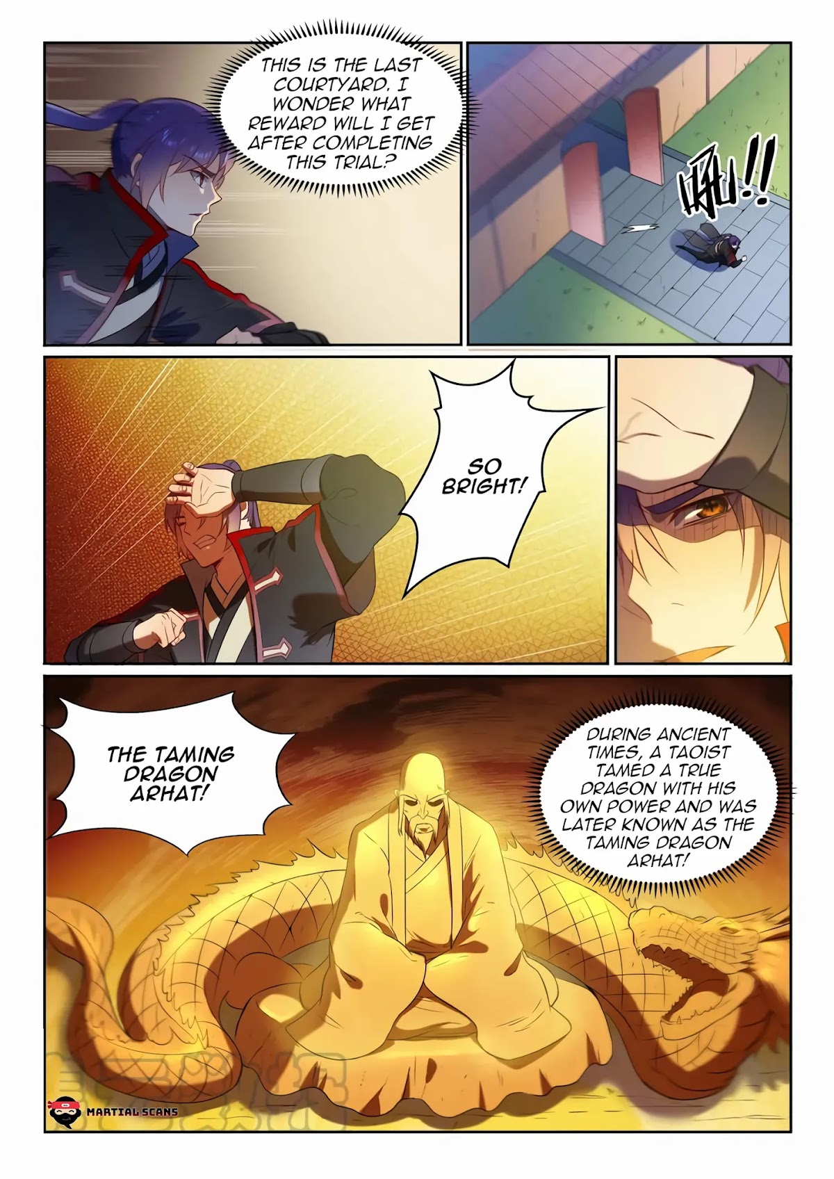 Apotheosis Chapter 582 page 9 - Chapter 582 - Taming Tiger and Taming Dragon Arhat!