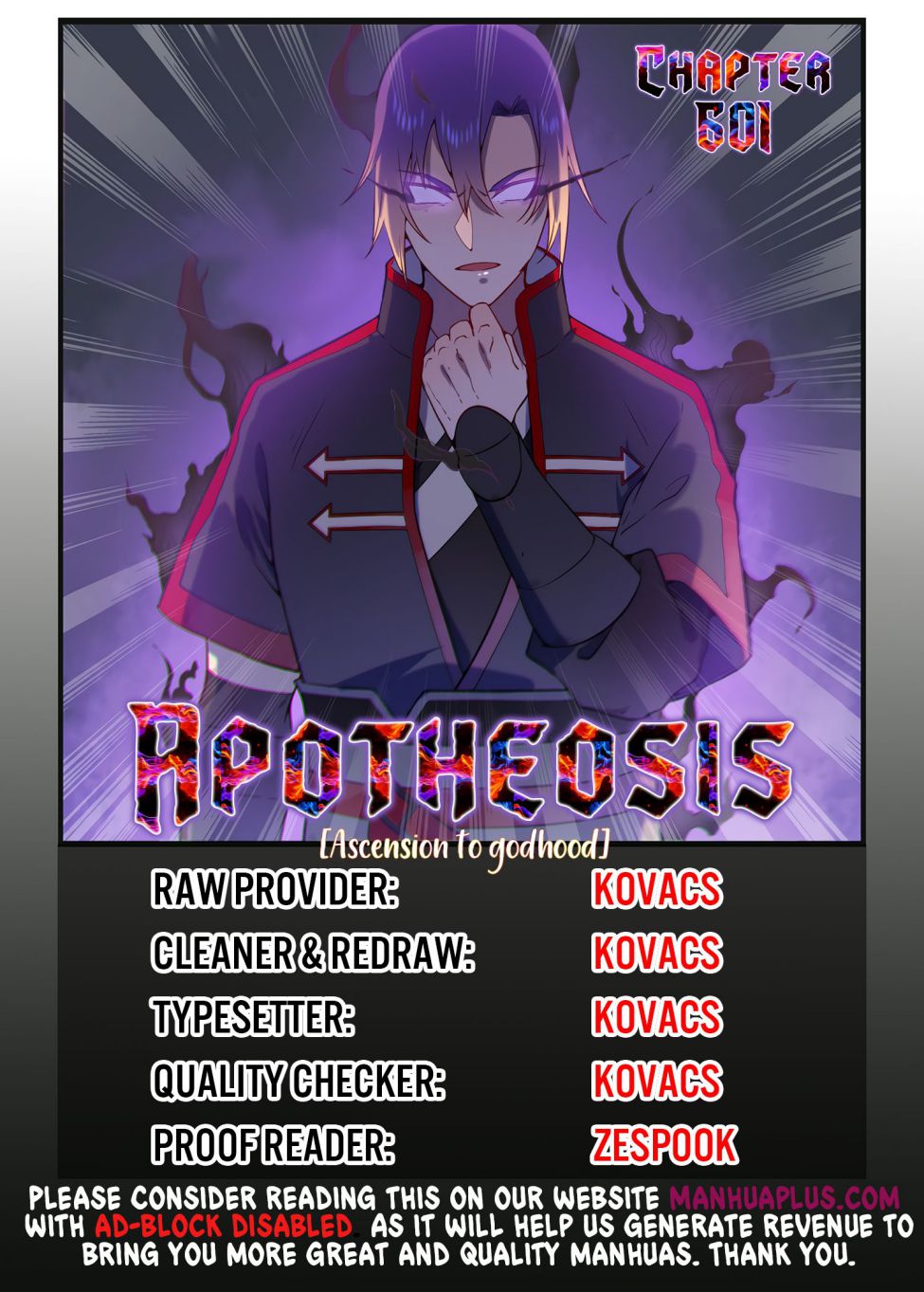 Apotheosis Chapter 593 page 1 - Chapter 593
