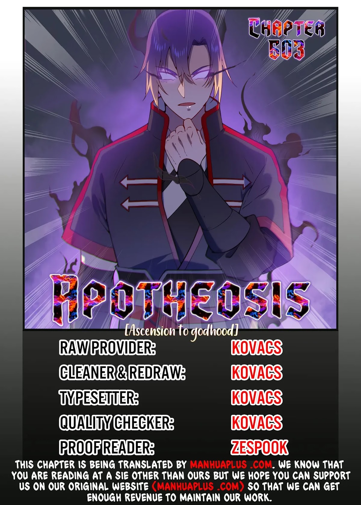 Apotheosis Chapter 595 page 1 - Chapter 595