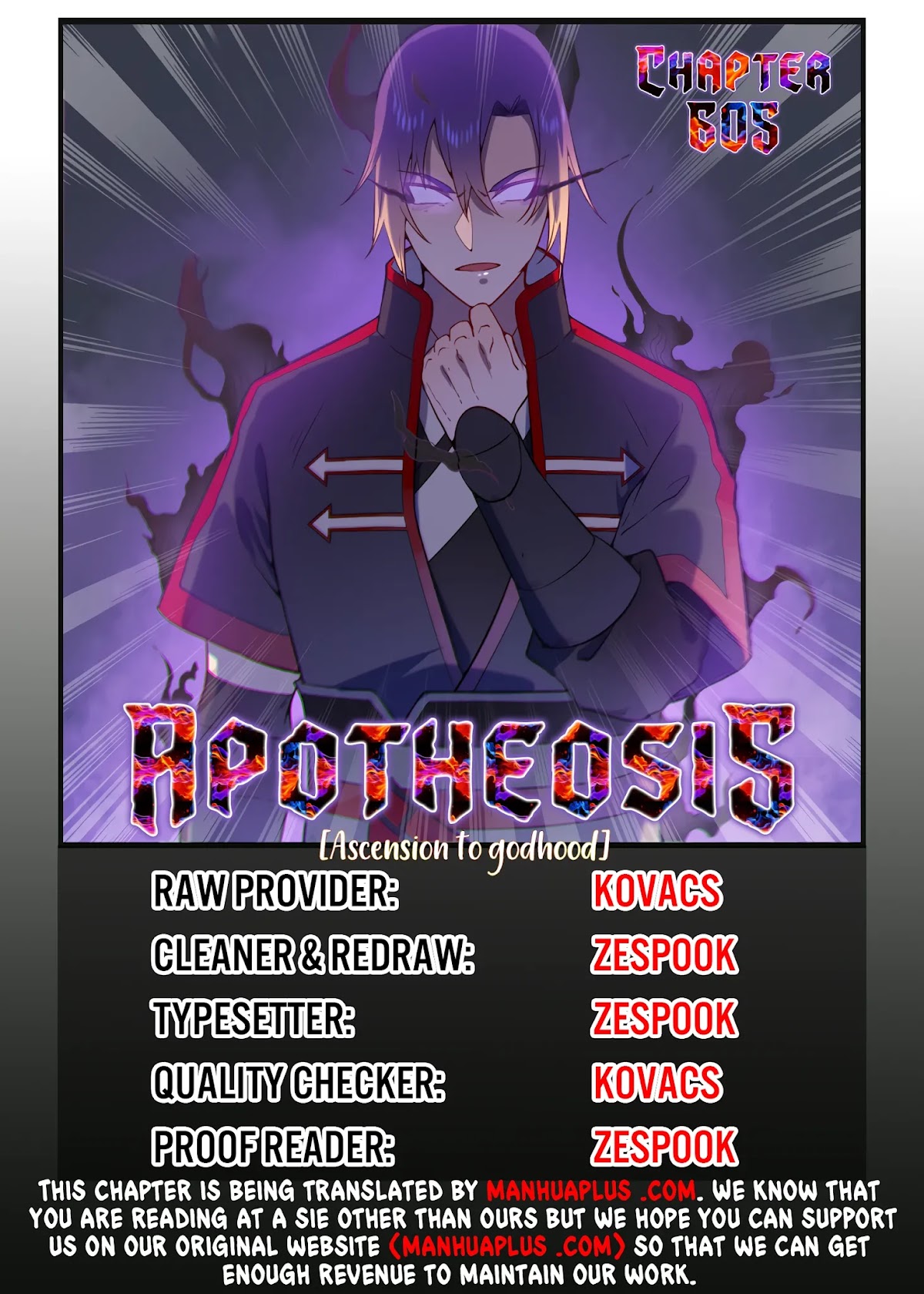 Apotheosis Chapter 597 page 1 - Chapter 597