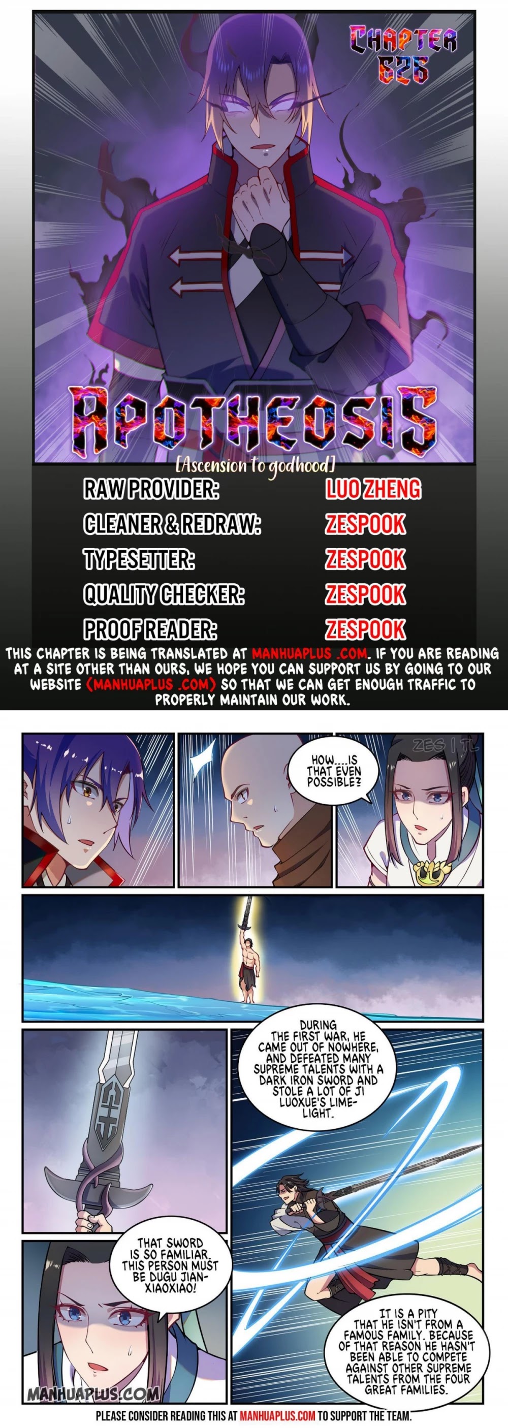 Apotheosis Chapter 618 page 1 - Chapter 618