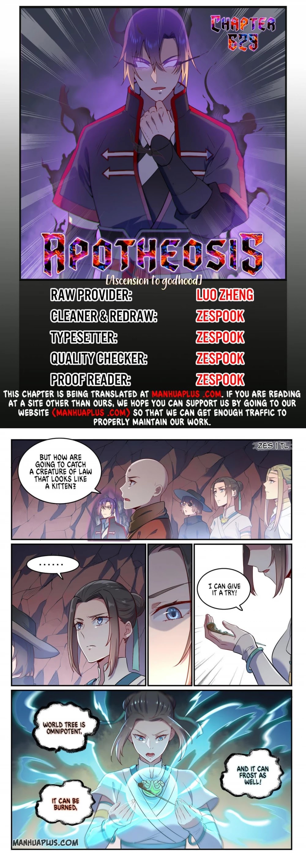 Apotheosis Chapter 621 page 1 - Chapter 621