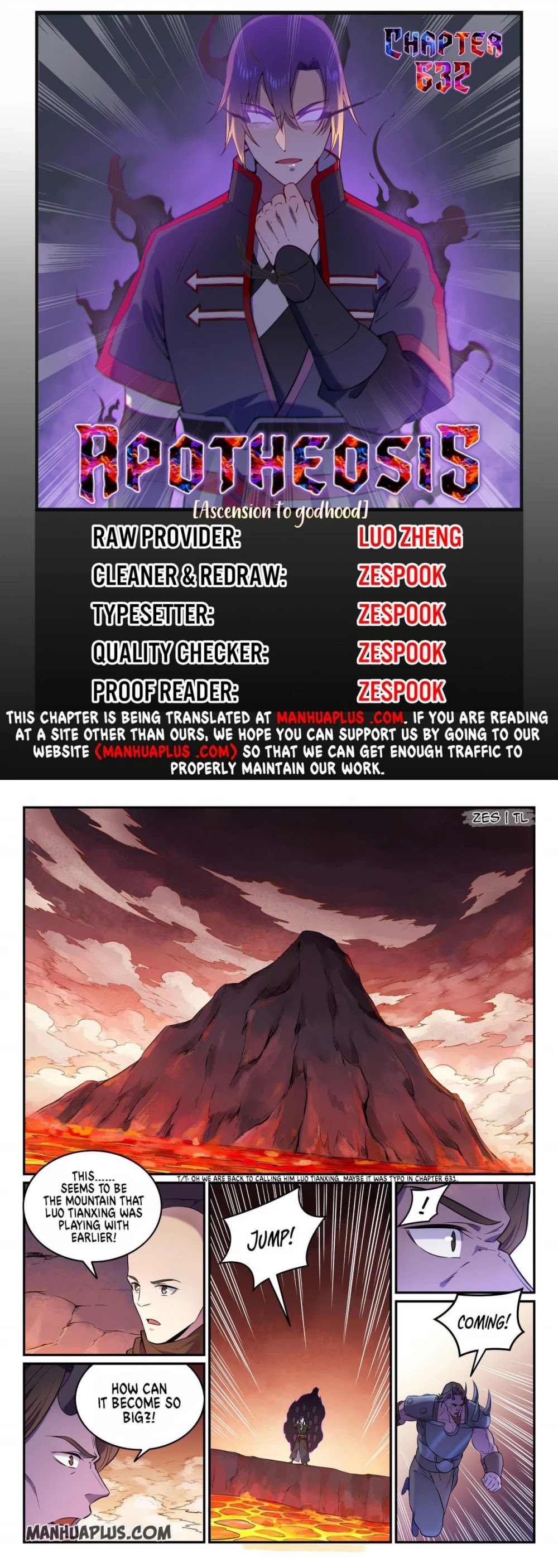 Apotheosis Chapter 624 page 1 - Chapter 624