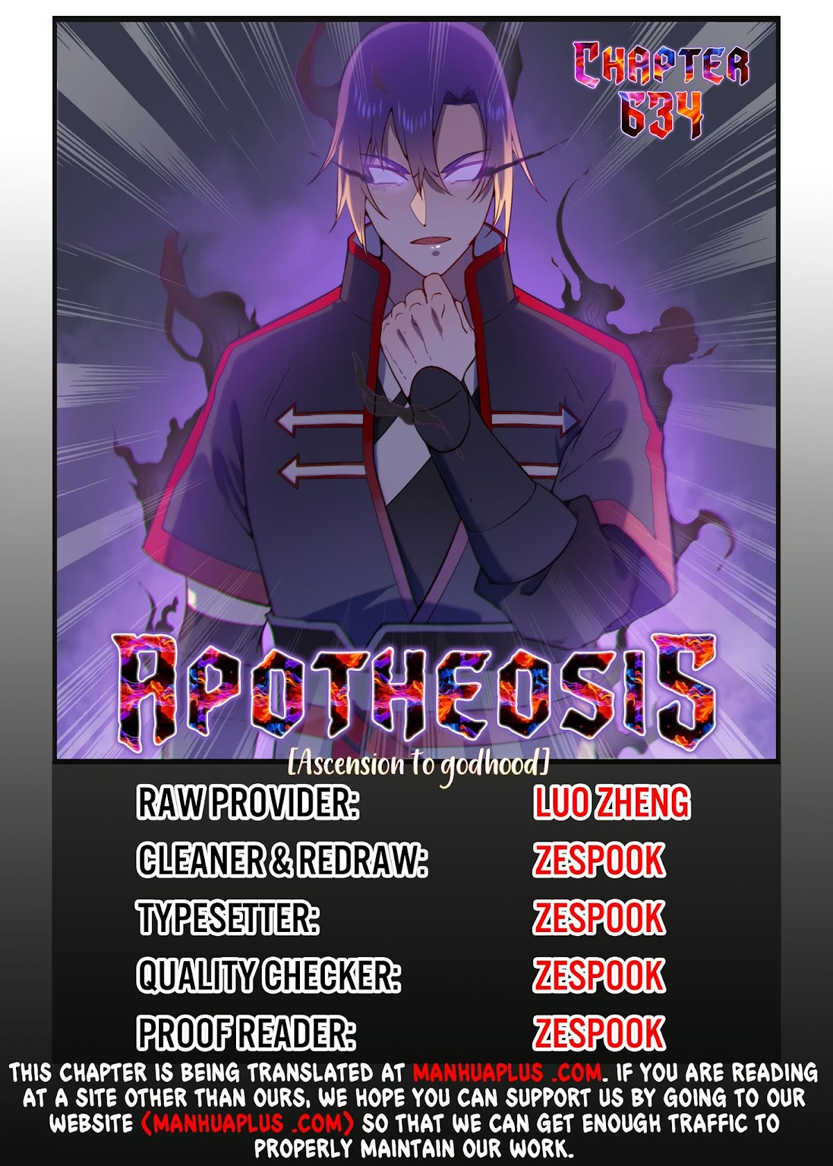 Apotheosis Chapter 626 page 1 - Chapter 626