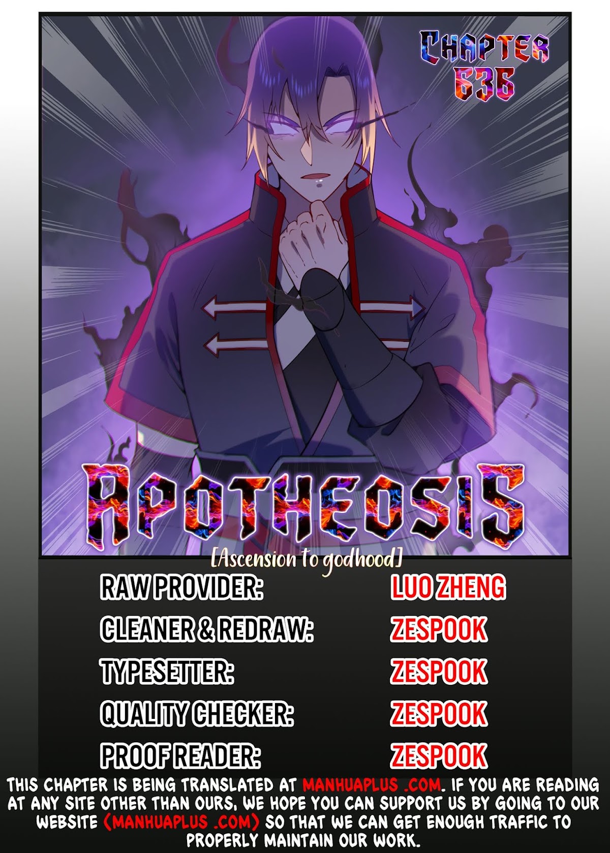 Apotheosis Chapter 628 page 1 - Chapter 628