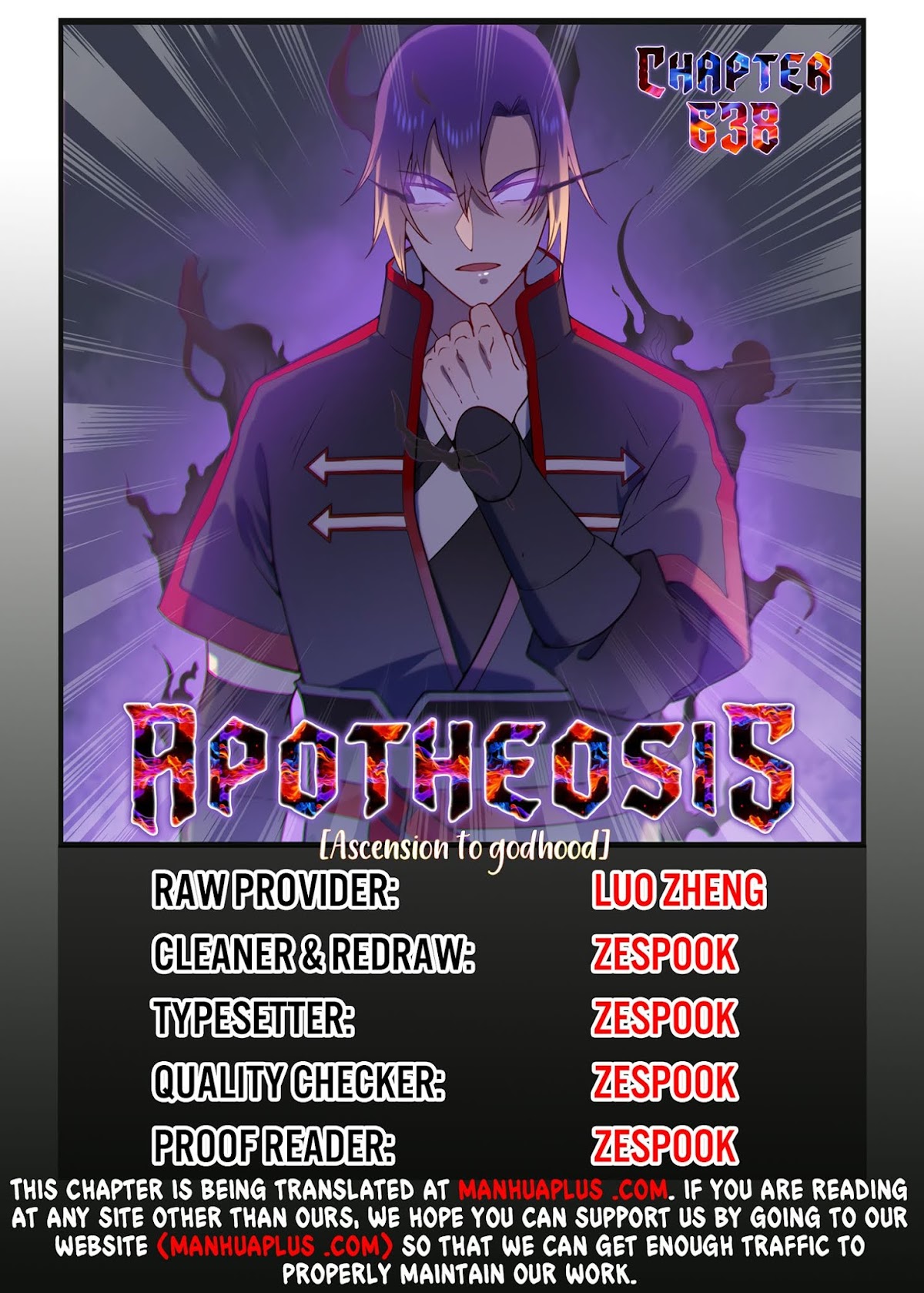 Apotheosis Chapter 630 page 1 - Chapter 630