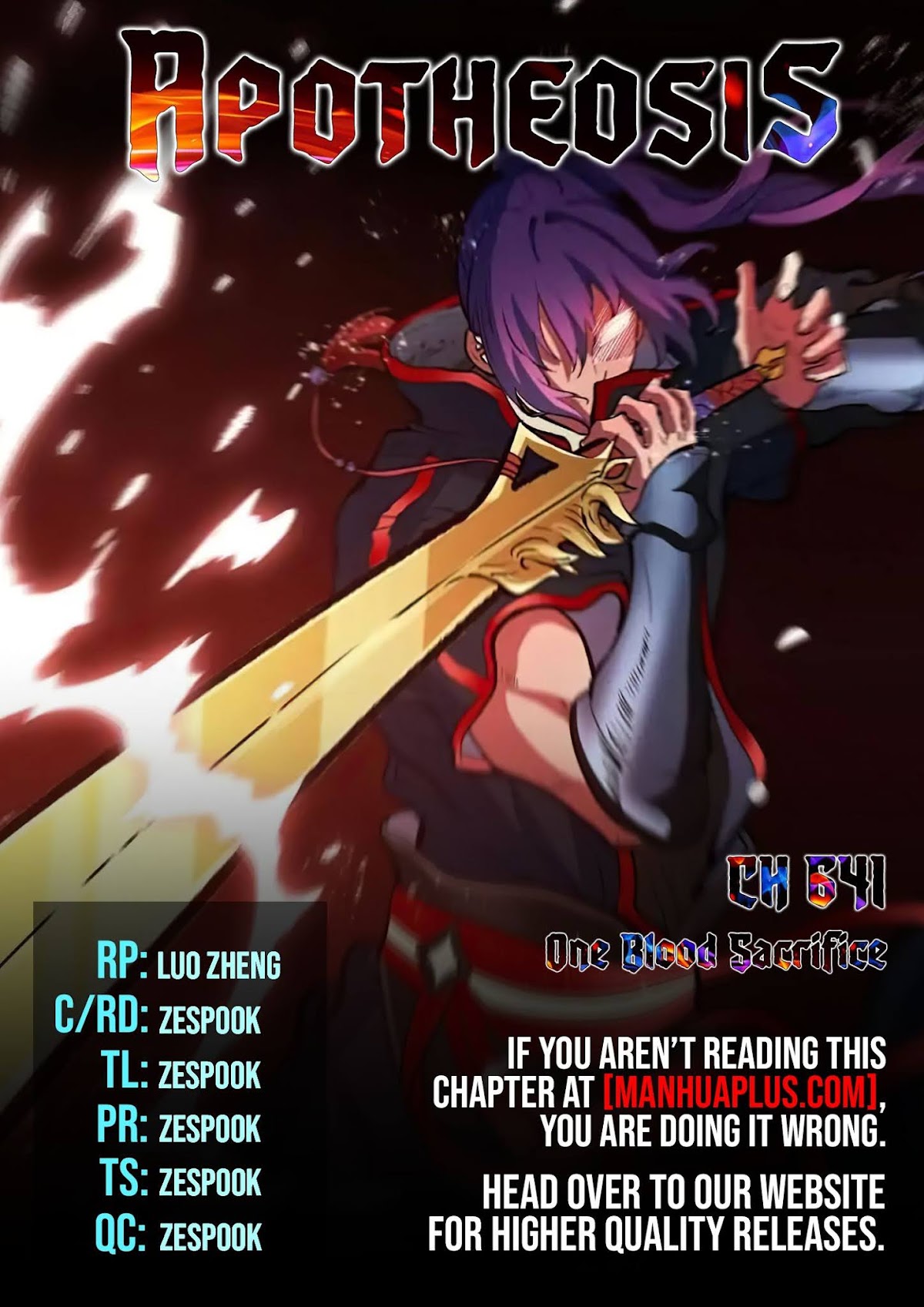 Apotheosis Chapter 633 page 1 - Chapter 633