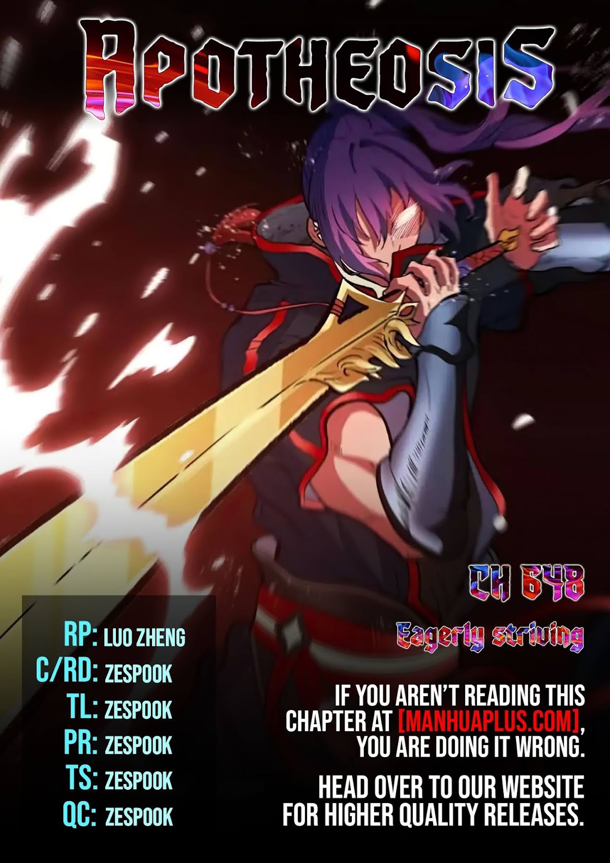 Apotheosis Chapter 640 page 1 - Chapter 640