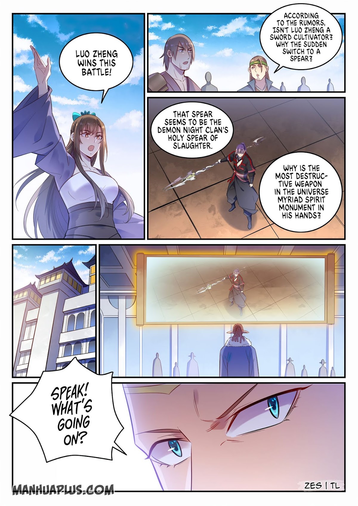 Apotheosis Chapter 645 page 10 - Chapter 645