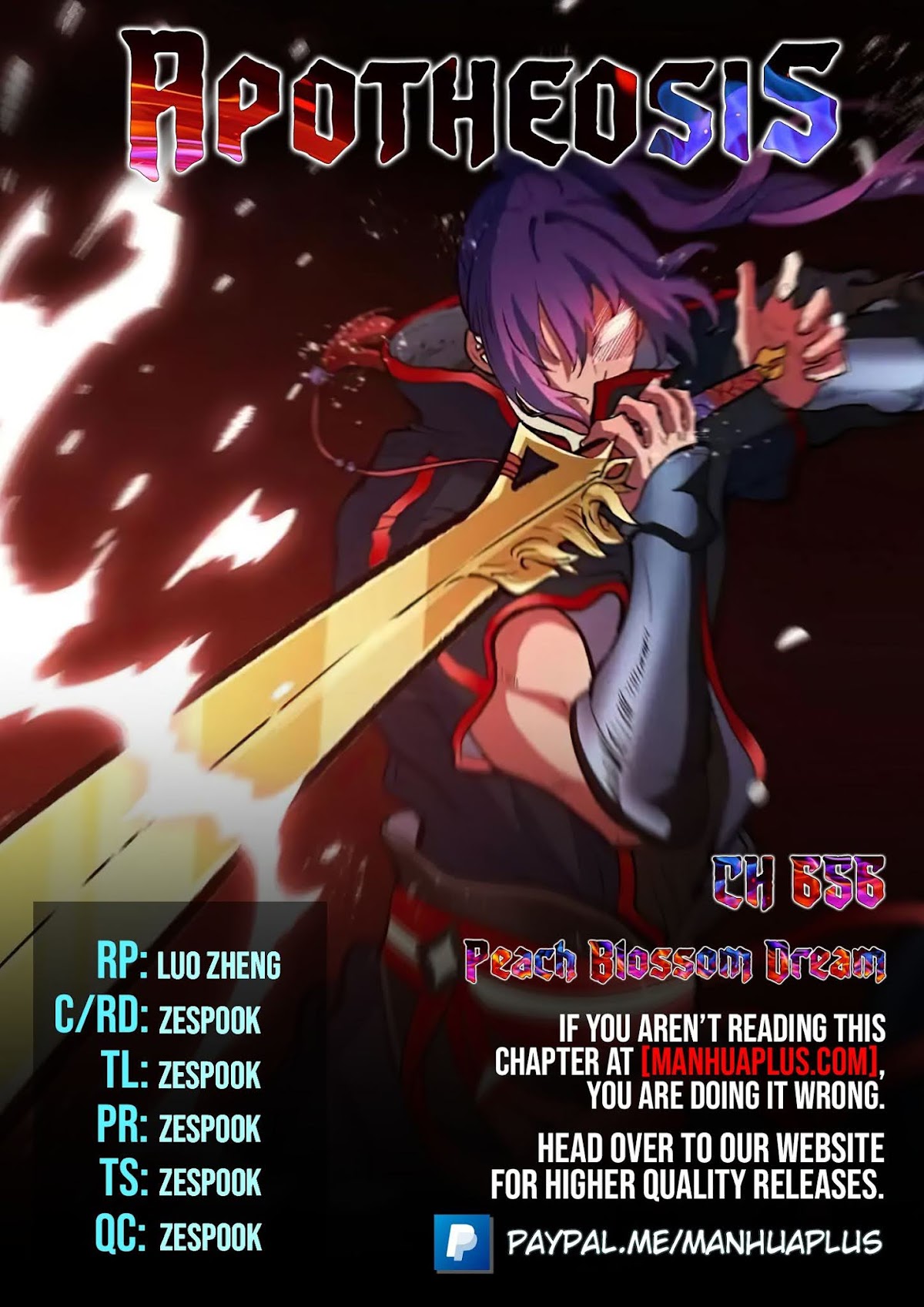 Apotheosis Chapter 648 page 1 - Chapter 648