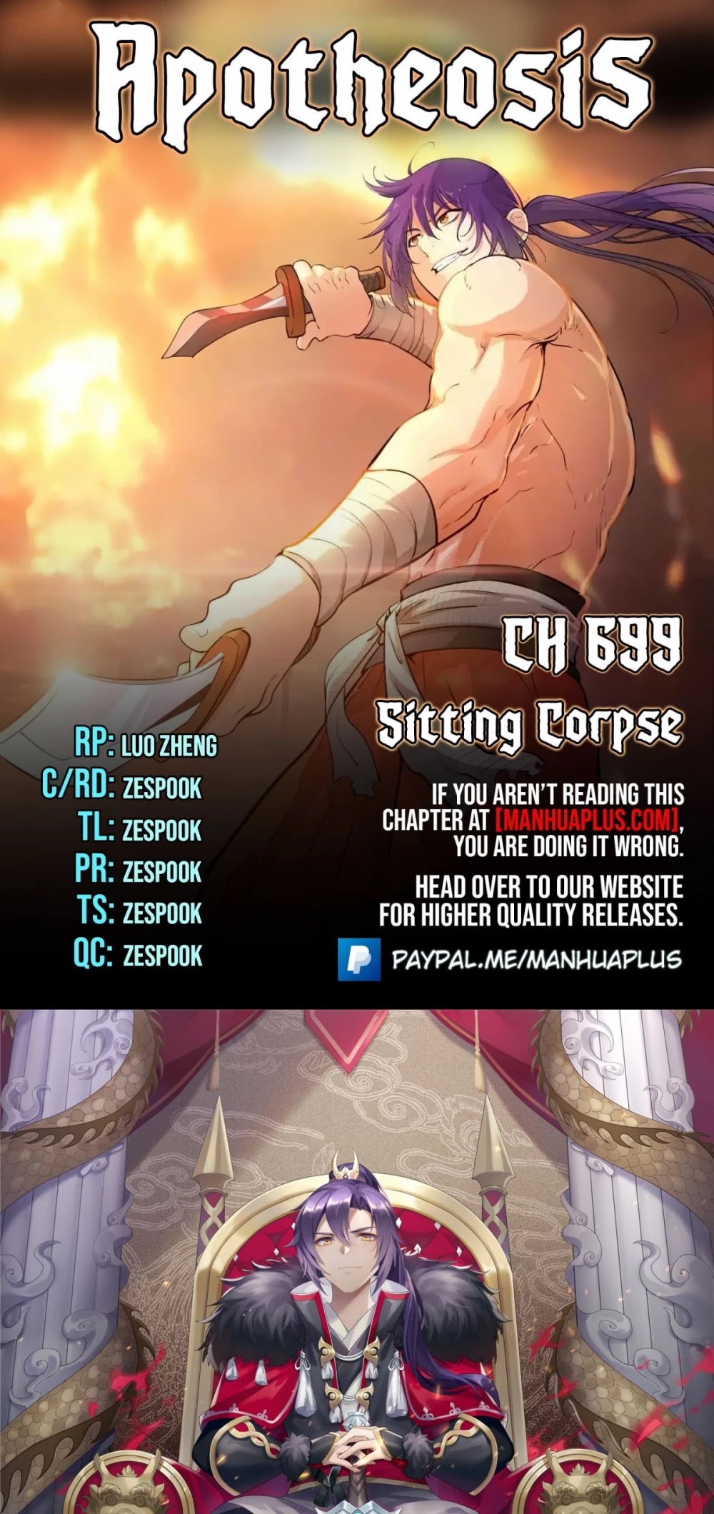 Apotheosis Chapter 691 page 1 - Chapter 691