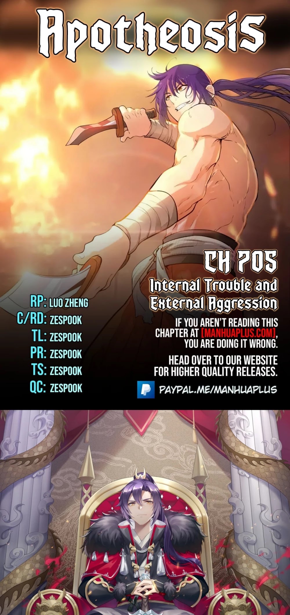 Apotheosis Chapter 697 page 1 - Chapter 697