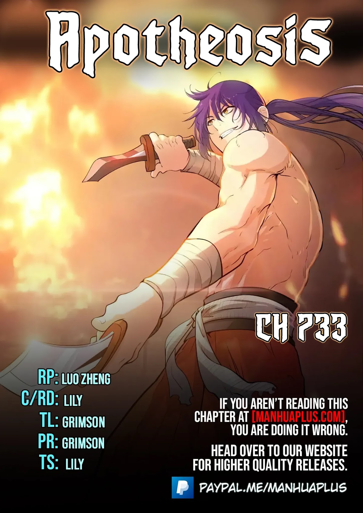 Apotheosis Chapter 725 page 1 - Chapter 725