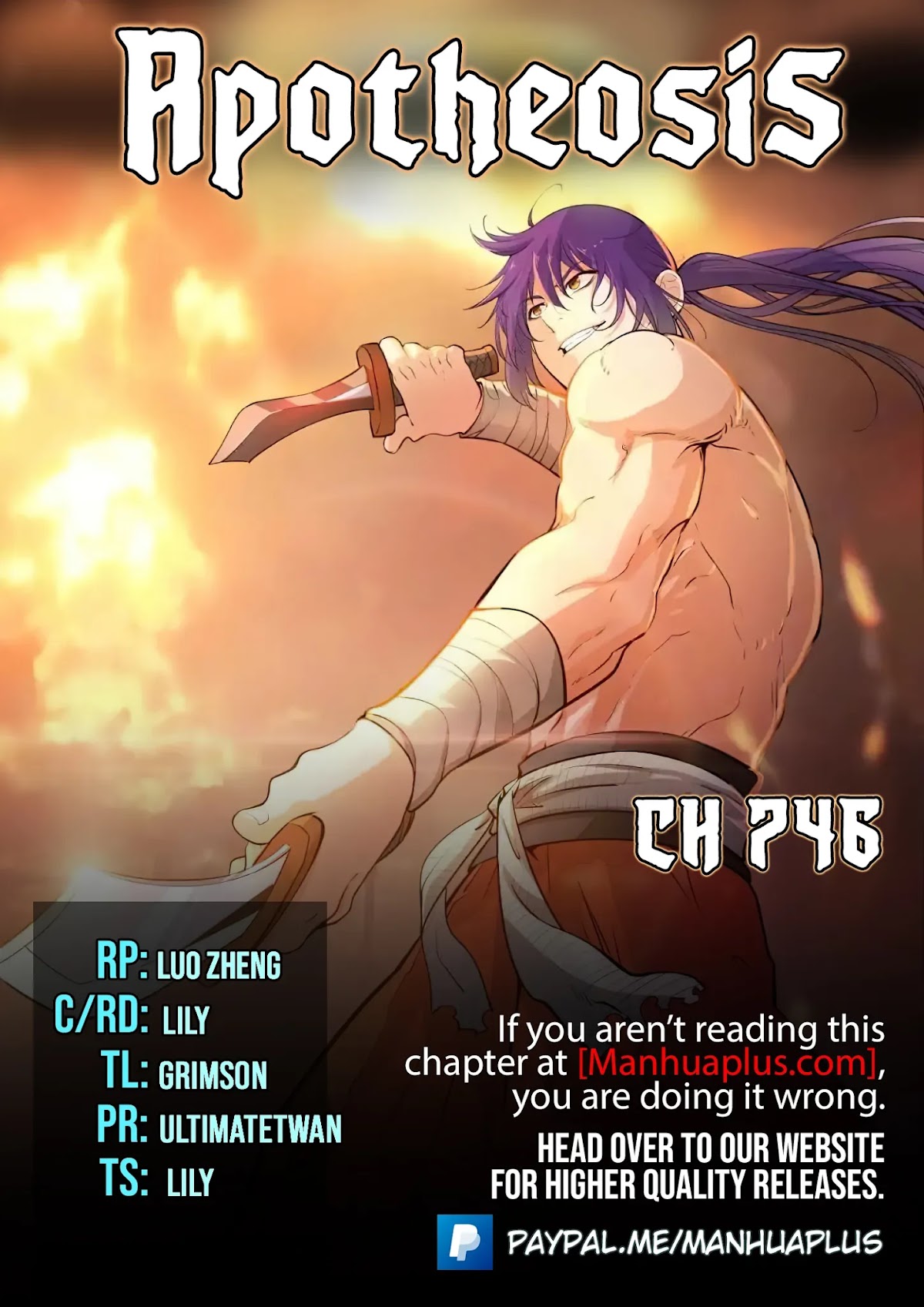 Apotheosis Chapter 738 page 1 - Chapter 738