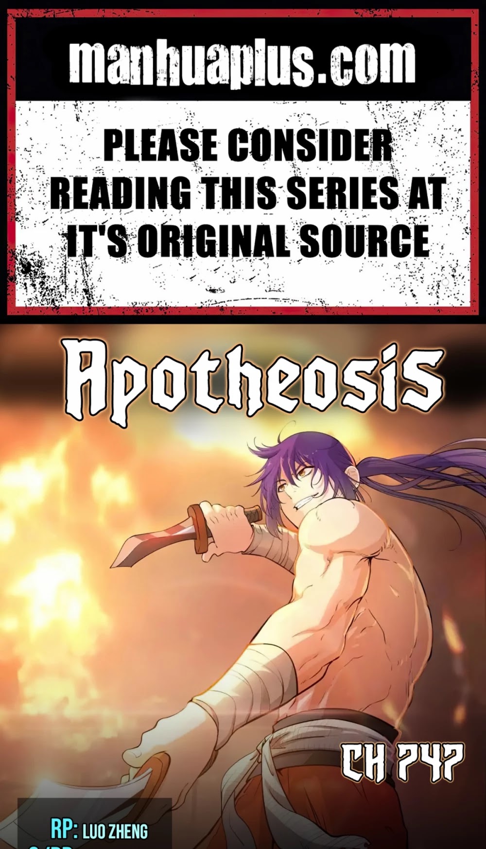 Apotheosis Chapter 739 page 1 - Chapter 739
