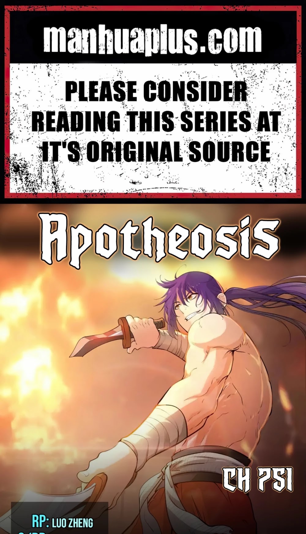 Apotheosis Chapter 743 page 1 - Chapter 743