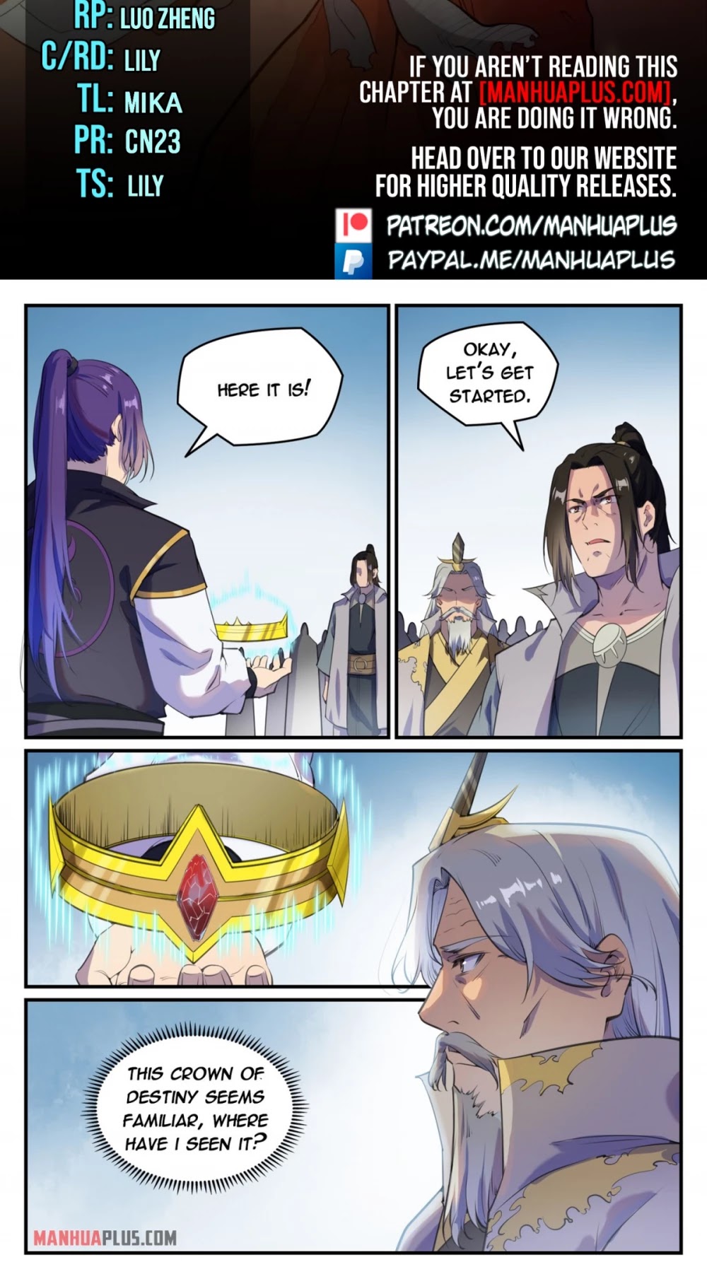 Apotheosis Chapter 775 page 2 - Chapter 775