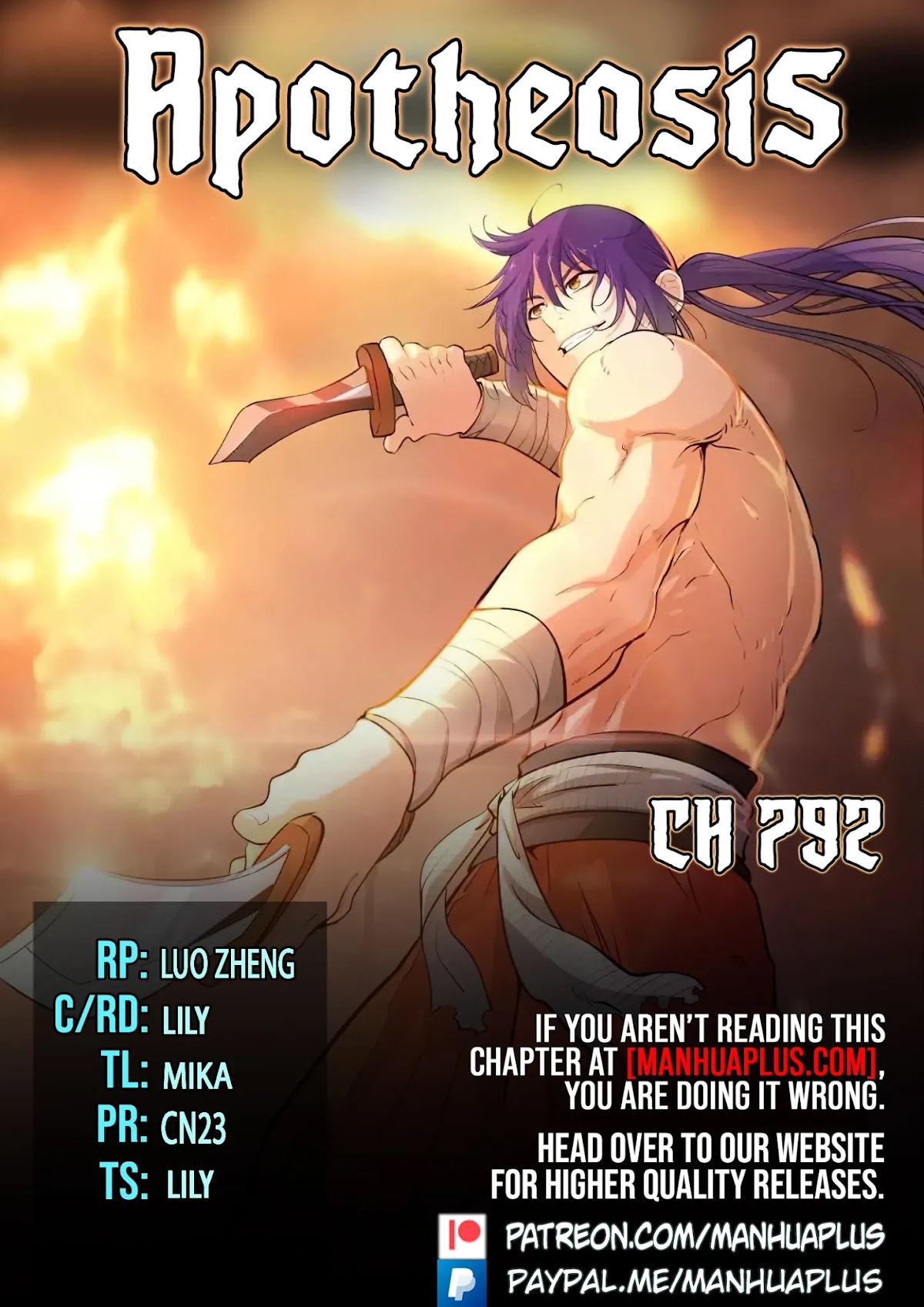 Apotheosis Chapter 784 page 2 - Chapter 784