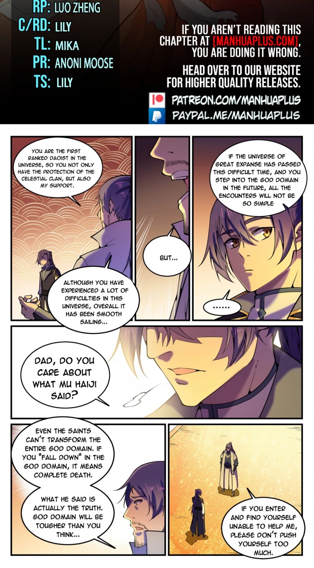 Apotheosis Chapter 795 page 2 - Chapter 795