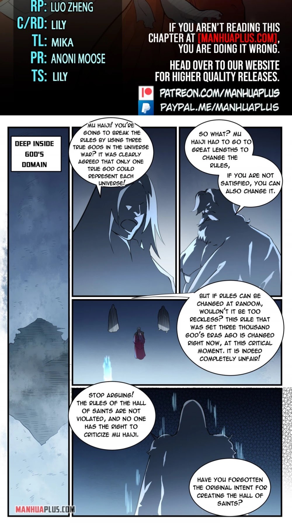 Apotheosis Chapter 813 page 2 - Chapter 813