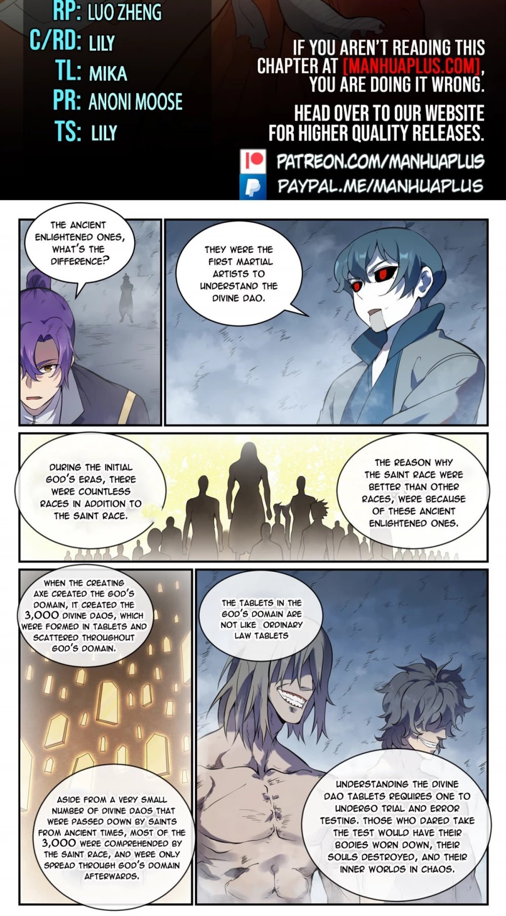 Apotheosis Chapter 814 page 2 - Chapter 814