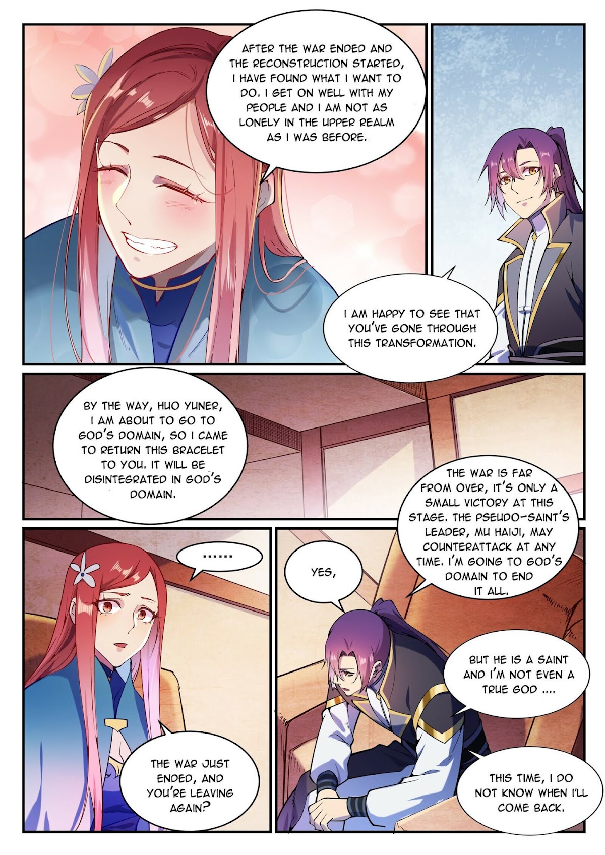 Apotheosis Chapter 833 page 6 - Chapter 833