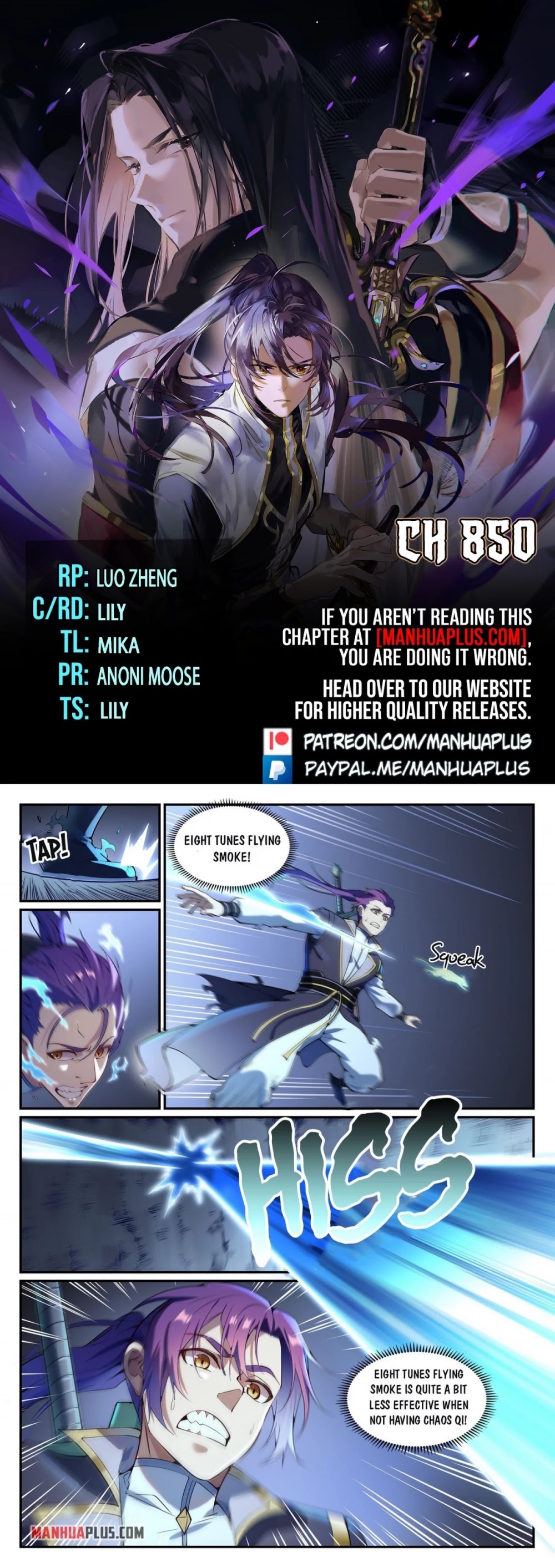 Apotheosis Chapter 842 page 1 - Chapter 842