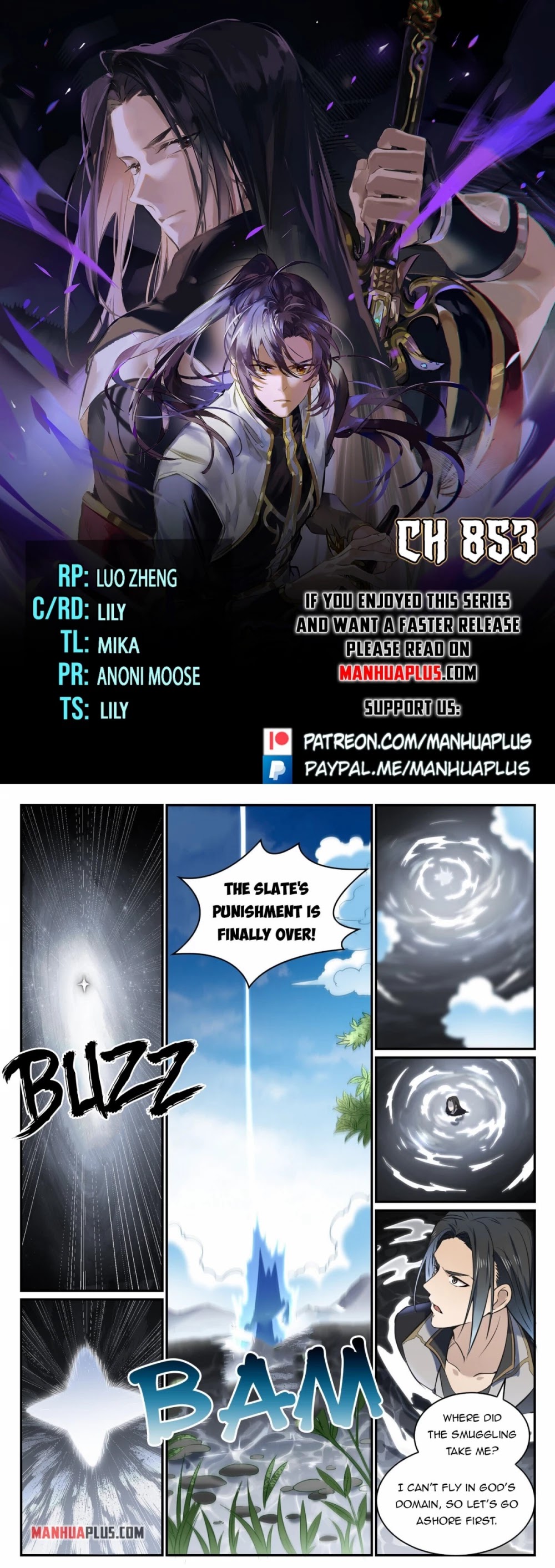 Apotheosis Chapter 845 page 1 - Chapter 845