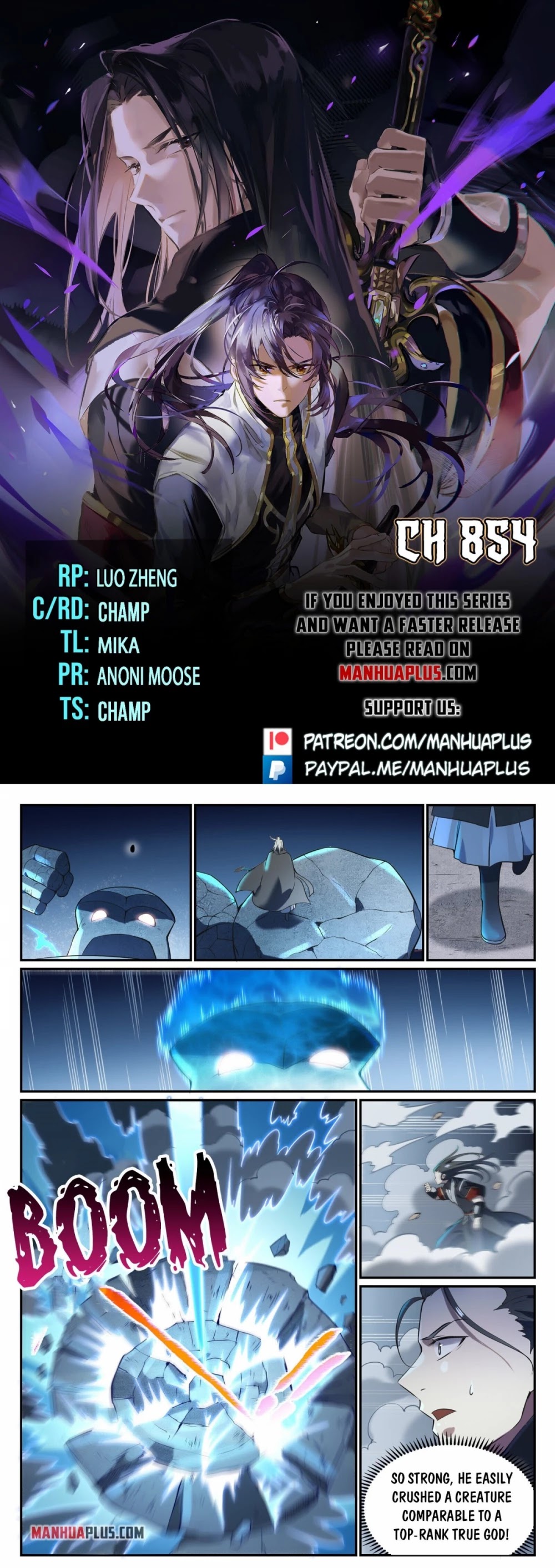 Apotheosis Chapter 846 page 1 - Chapter 846
