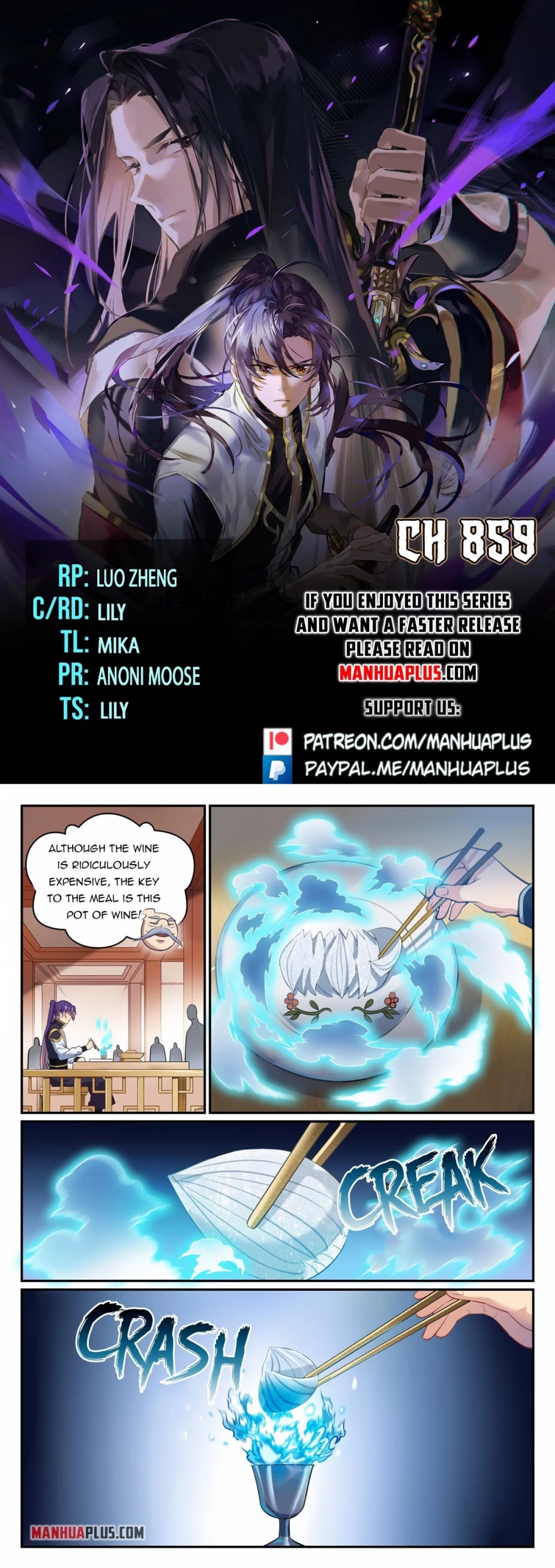 Apotheosis Chapter 851 page 1 - Chapter 851