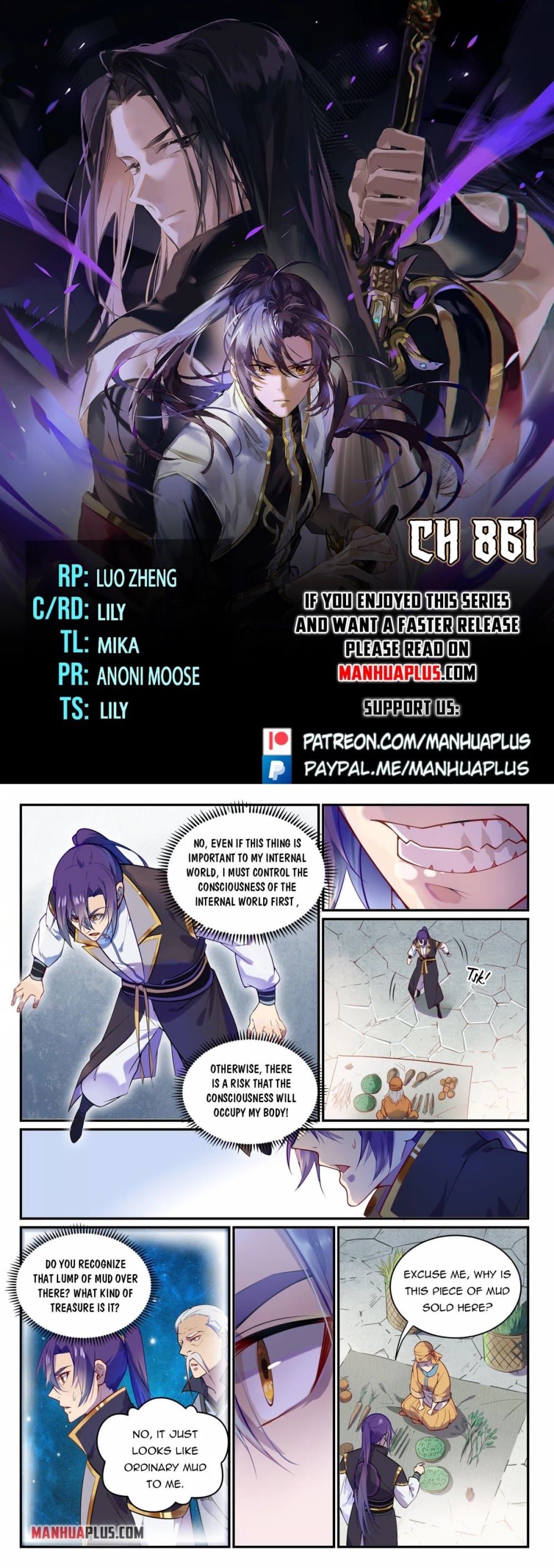 Apotheosis Chapter 853 page 1 - Chapter 853