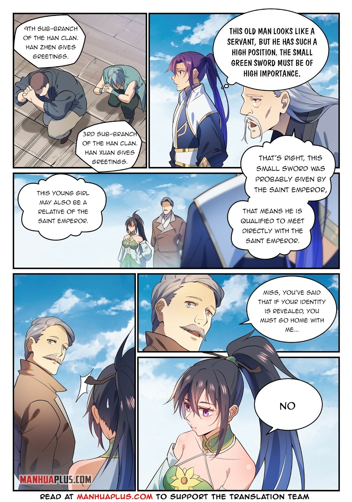 Apotheosis Chapter 856 page 5 - Chapter 856