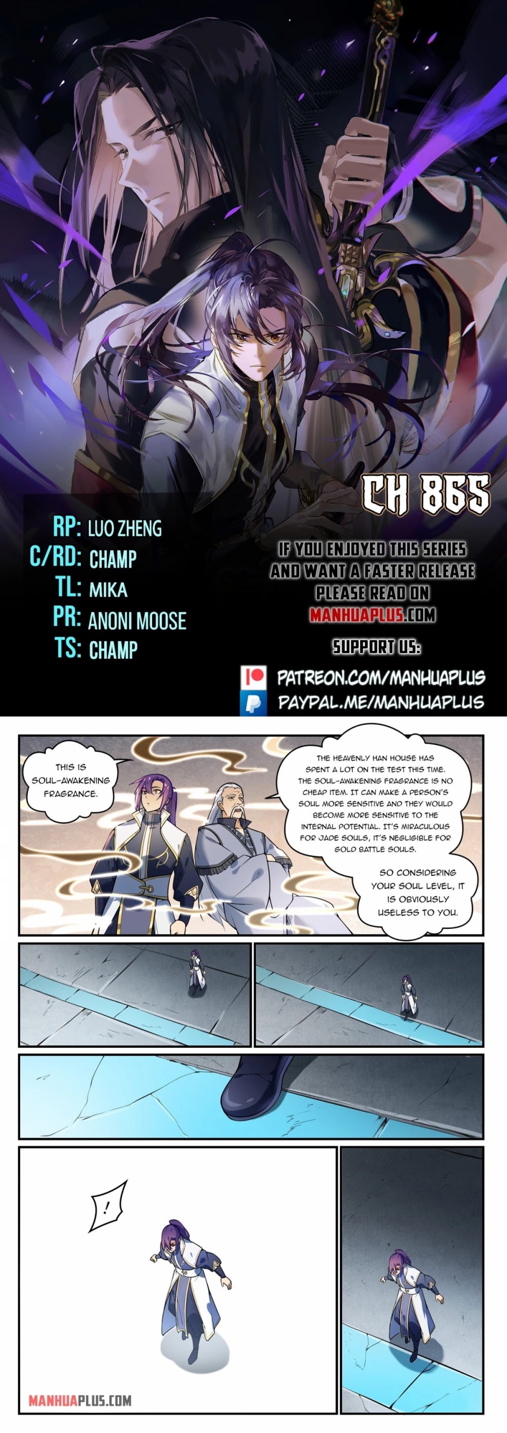 Apotheosis Chapter 857 page 1 - Chapter 857