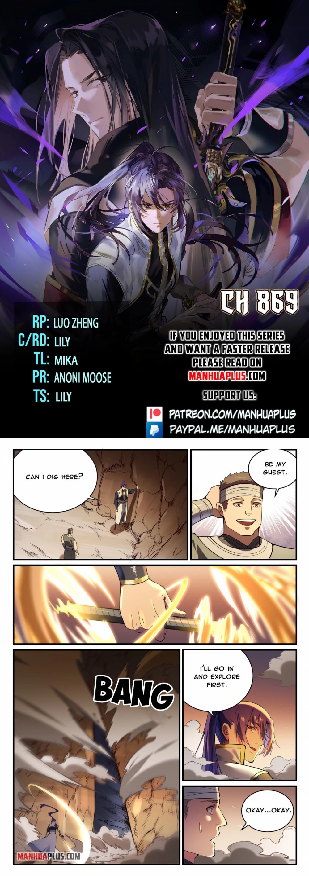 Apotheosis Chapter 861 page 1 - Chapter 861