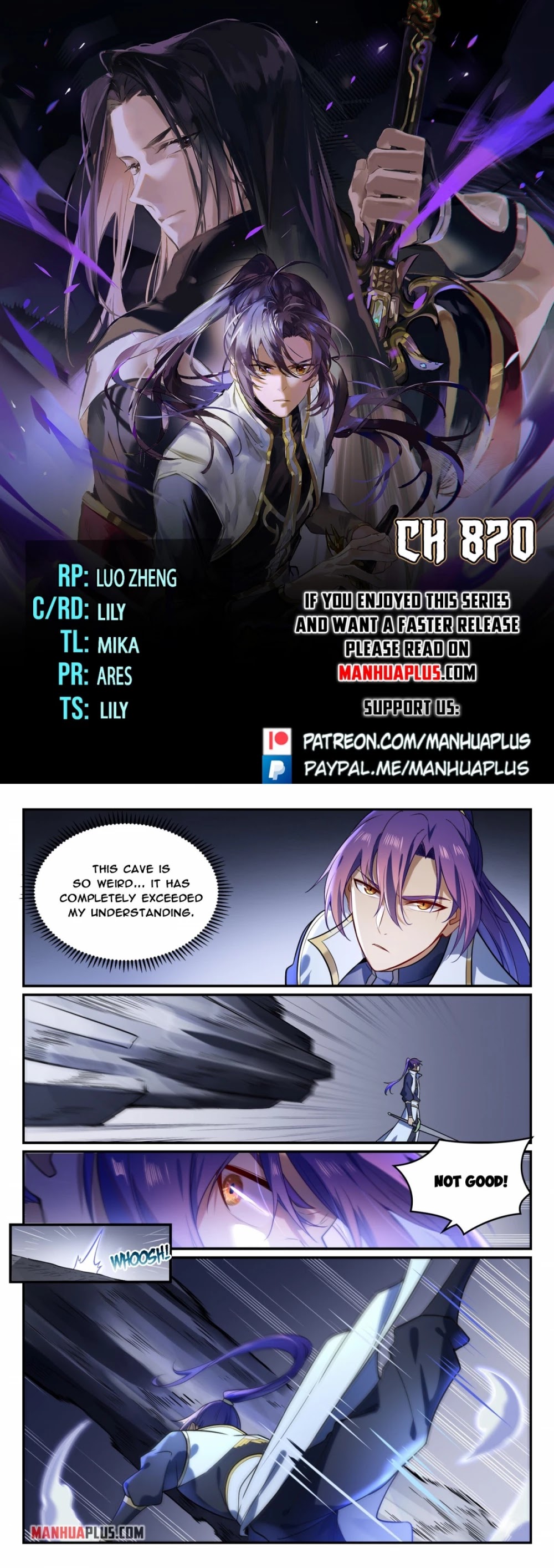 Apotheosis Chapter 862 page 1 - Chapter 862
