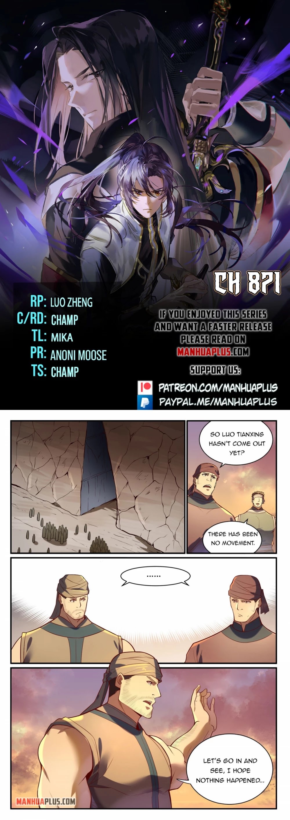 Apotheosis Chapter 863 page 1 - Chapter 863