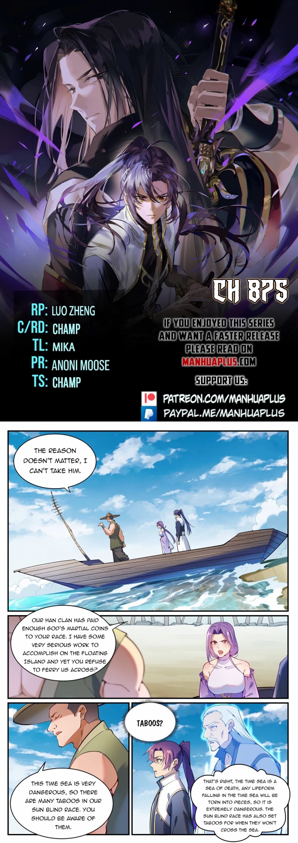 Apotheosis Chapter 867 page 1 - Chapter 867