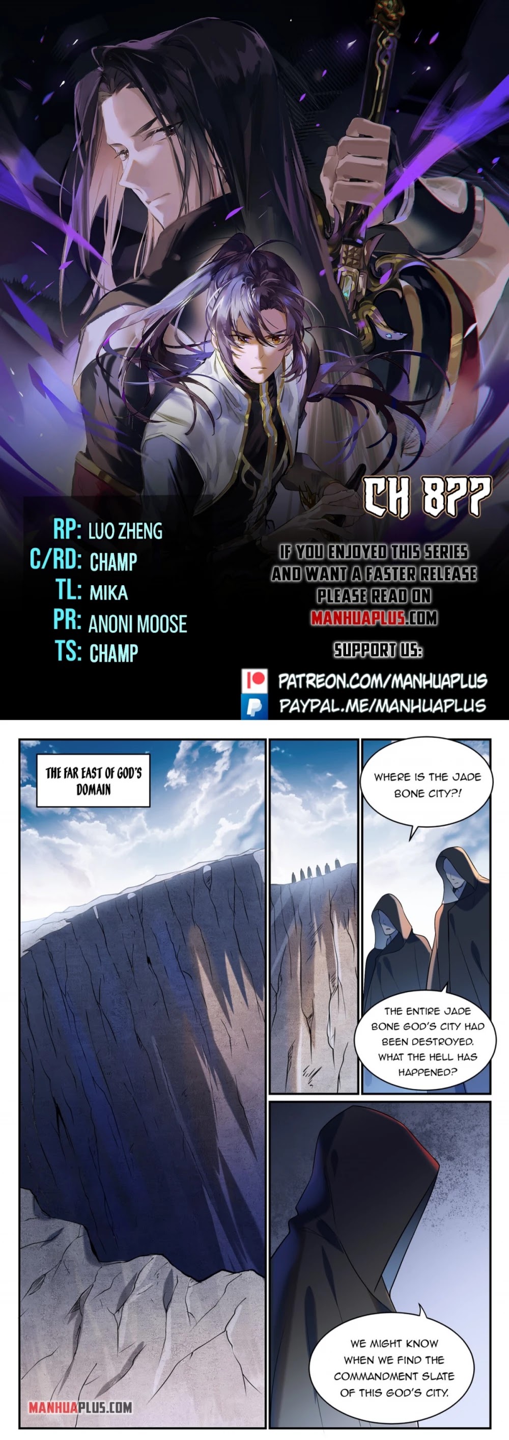 Apotheosis Chapter 869 page 1 - Chapter 869