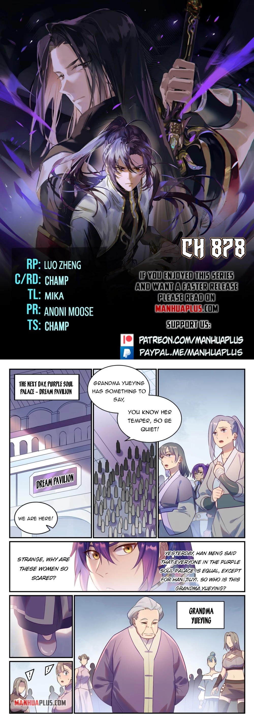 Apotheosis Chapter 870 page 1 - Chapter 870