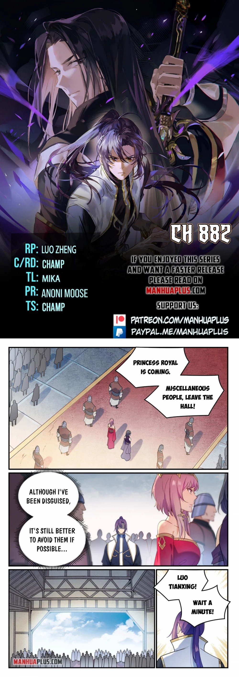 Apotheosis Chapter 874 page 1 - Chapter 874
