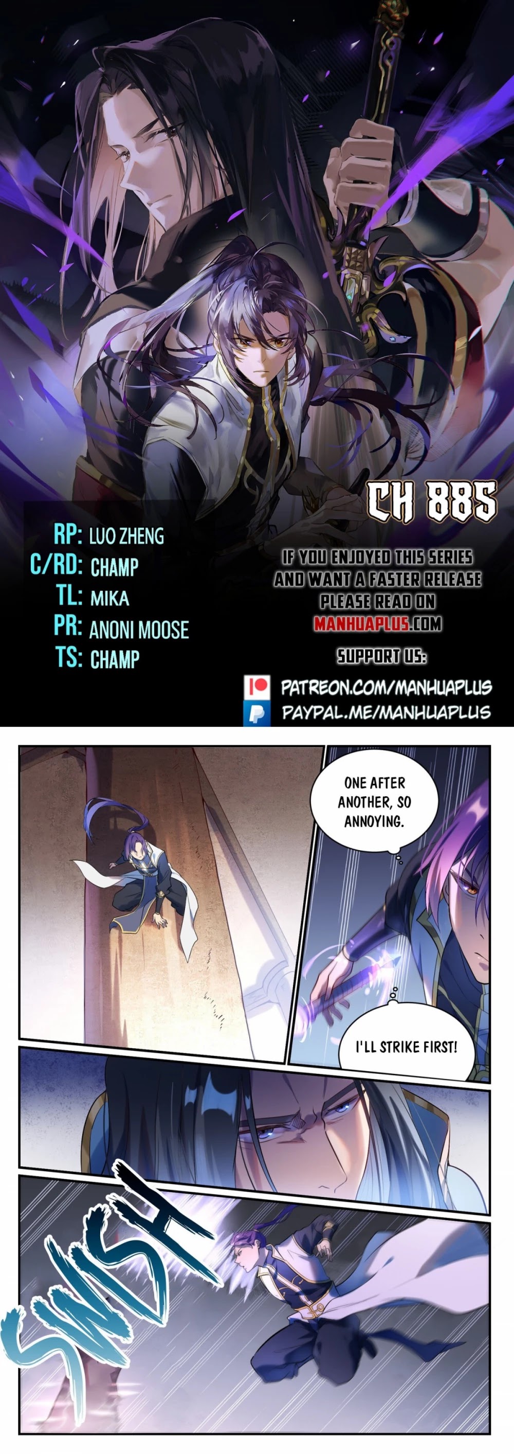 Apotheosis Chapter 877 page 1 - Chapter 877