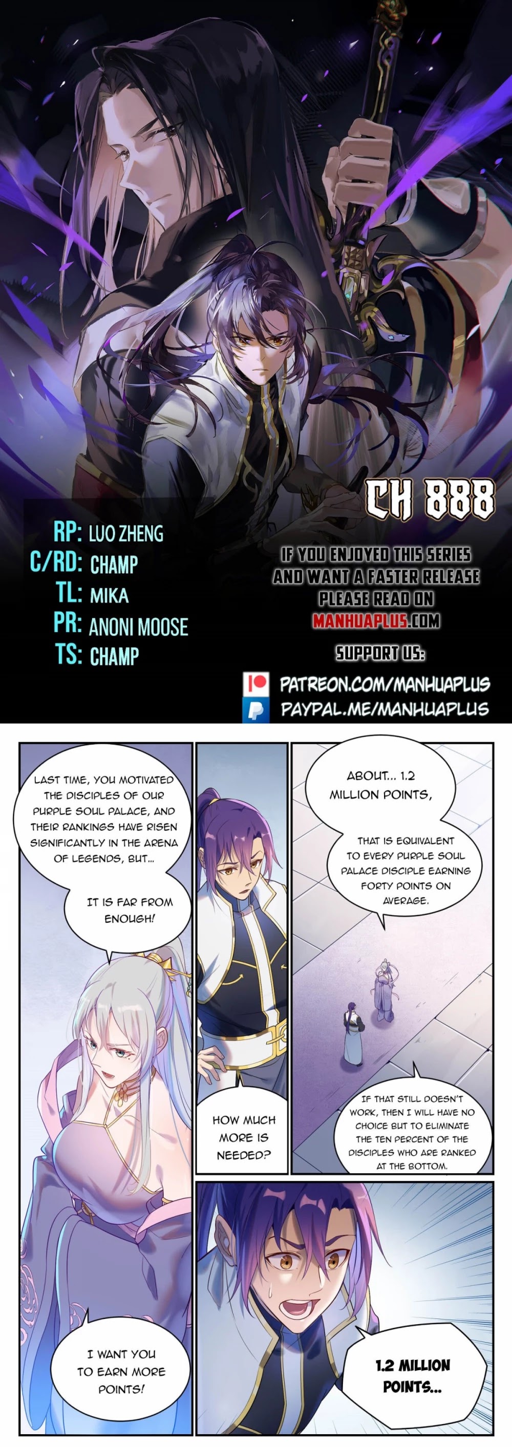 Apotheosis Chapter 880 page 1 - Chapter 880