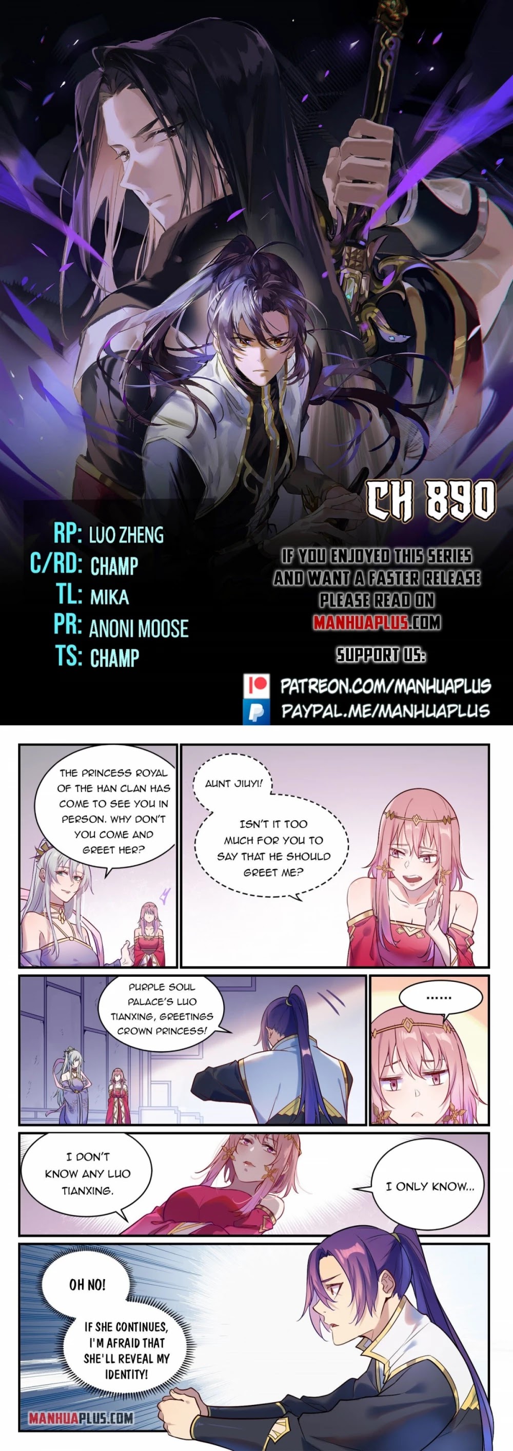 Apotheosis Chapter 882 page 1 - Chapter 882