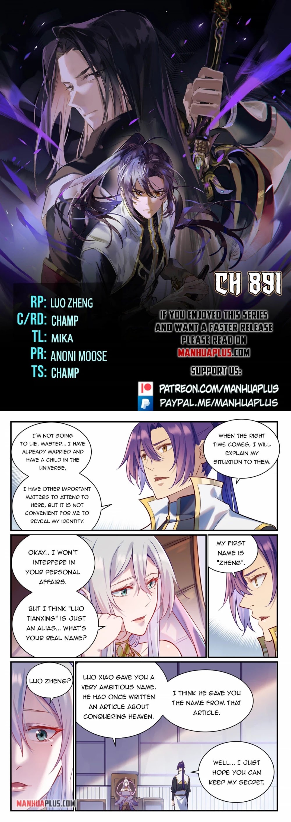 Apotheosis Chapter 883 page 1 - Chapter 883