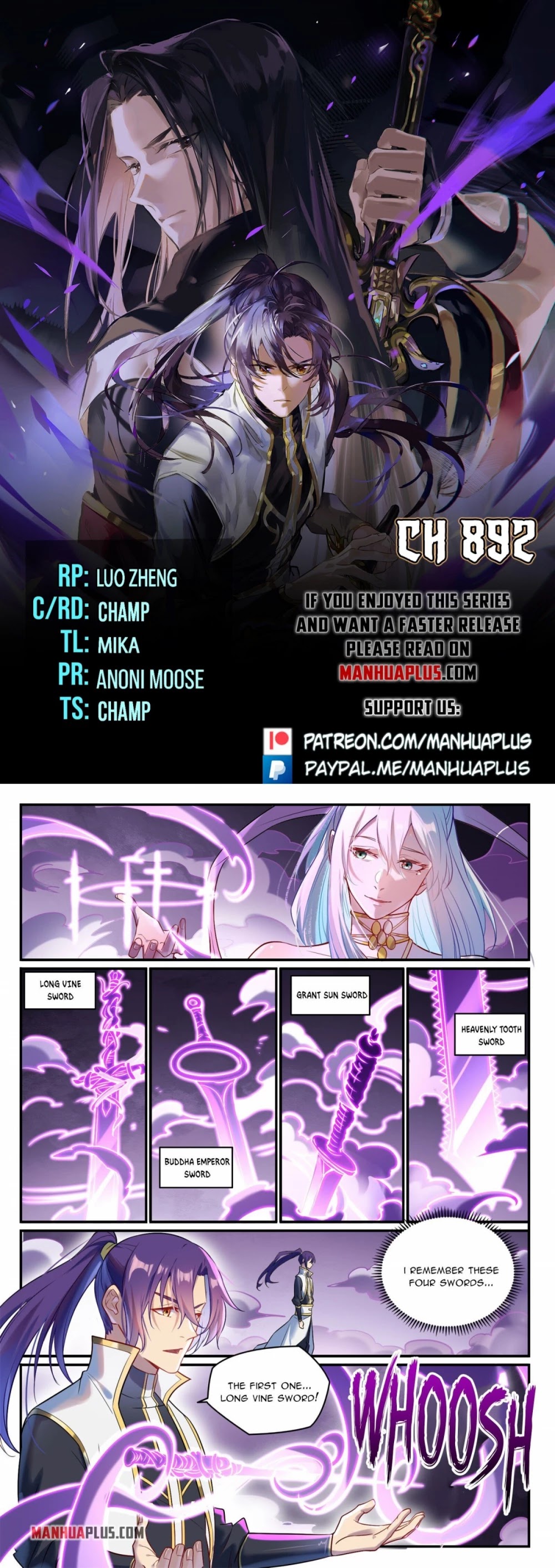 Apotheosis Chapter 884 page 1 - Chapter 884