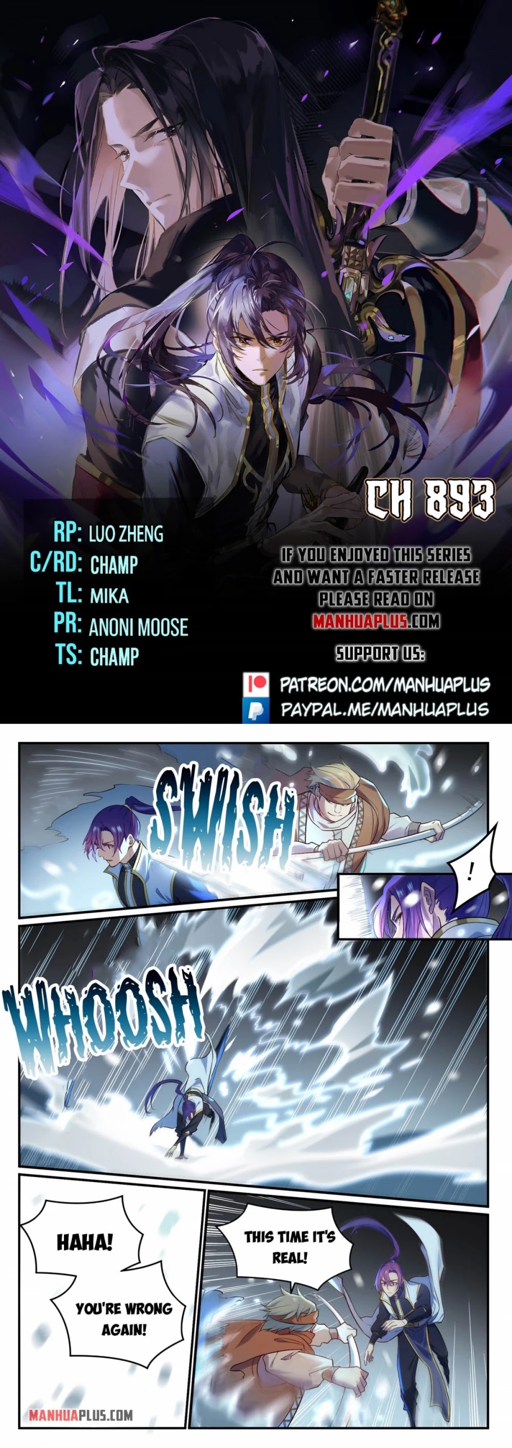 Apotheosis Chapter 885 page 1 - Chapter 885